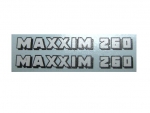 BECO Typenbeschriftung "MAXXIM 260"